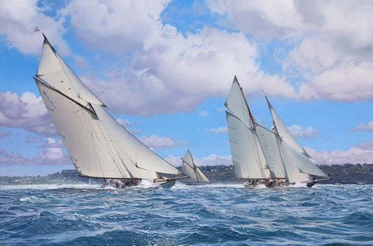 Classics Racing off the Royal Yacht Squadron - Jamie Medlin