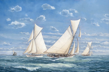 Classic Sails at Fastnet - Jan de Quelery