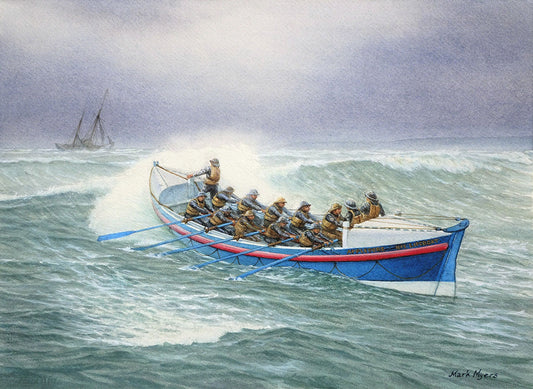 The Appledore Lifeboat Jane Hannah MacDonald - Mark Myers PPRSMA