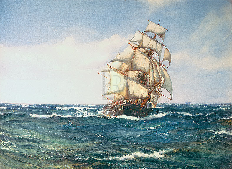 A Clipper Ship - Montague Dawson