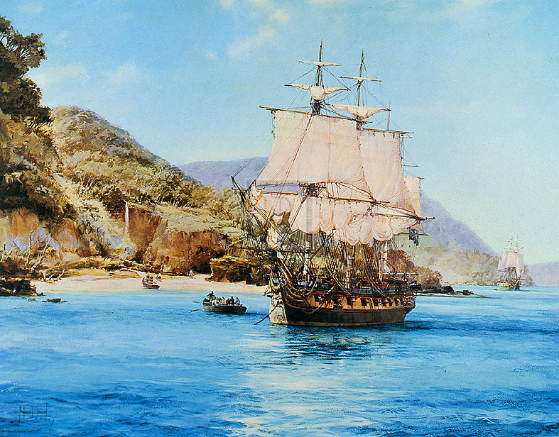 Pirates' Cove - Montague Dawson