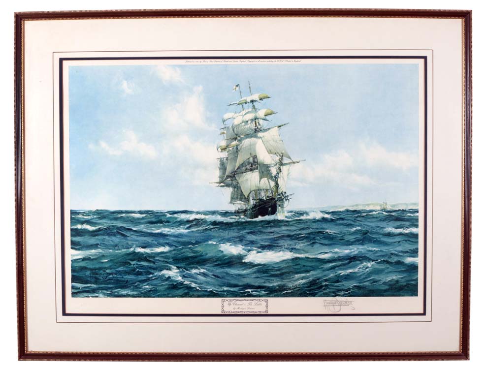 Up Channel - the Lahloo Limited Edition - Montague Dawson