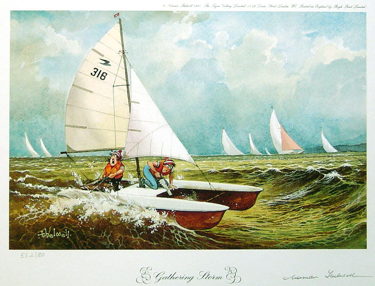 The Gathering Storm - Norman Thelwell