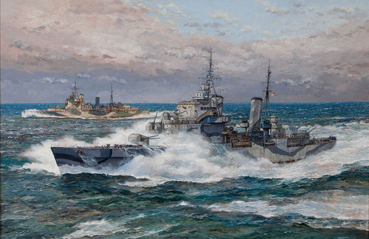 HMS Euryalus - Paul Wright RSMA