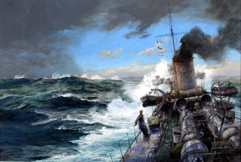 HMS Kempenfelt - Paul Wright RSMA