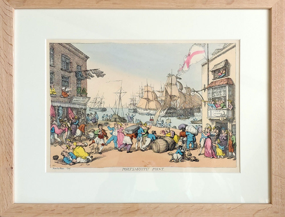 Portsmouth Point - Thomas Rowlandson