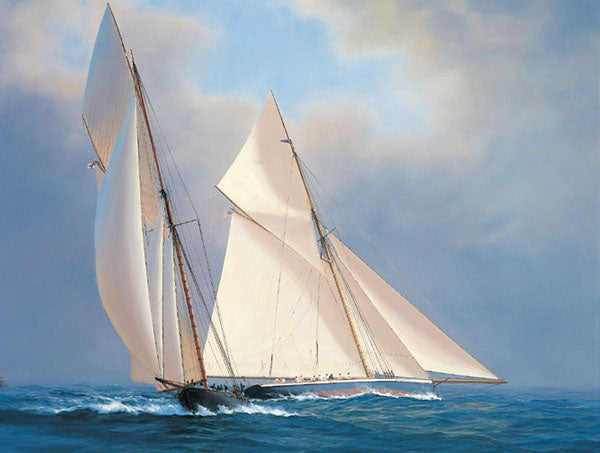 1885 - 'Puritan (New York Yacht Club) defeats Genesta (Royal Yacht Squadron) - Tim Thompson