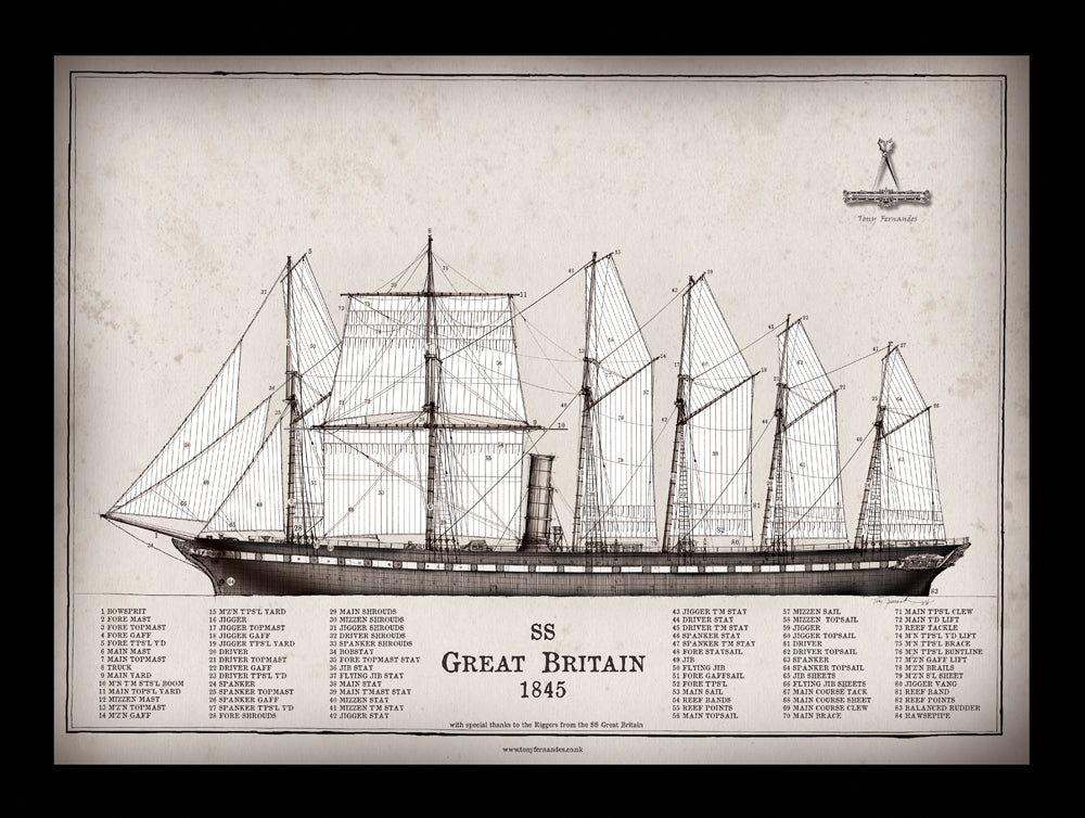 SS Great Britain 1845 - Tony Fernandes
