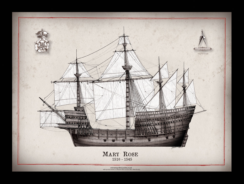 The Mary Rose 1510 - 1545- Tony Fernandes