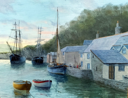 Tranquil Harbour, Ilfracombe - Bob Grimson