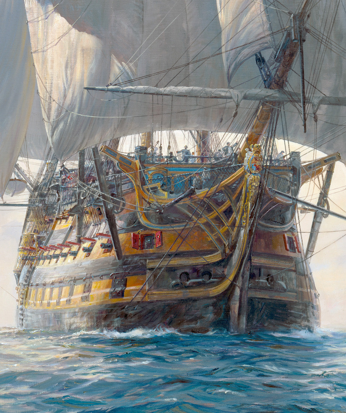 Victory and Squadron in Light Airs - Geoff Hunt PPRSMA