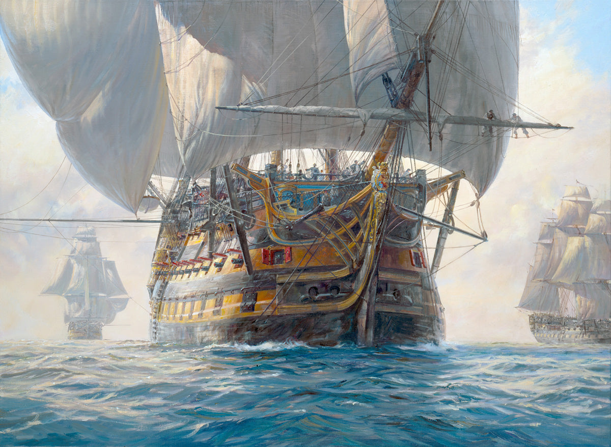 Victory and Squadron in Light Airs - Geoff Hunt PPRSMA