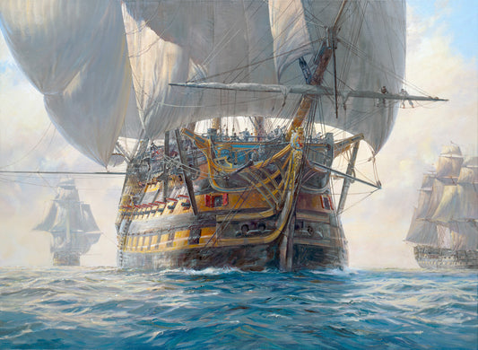 Victory and Squadron in Light Airs - Geoff Hunt PPRSMA