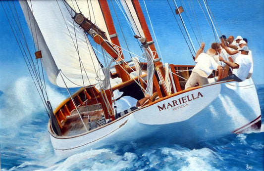 Sheena Bevis-White - Yacht Mariella