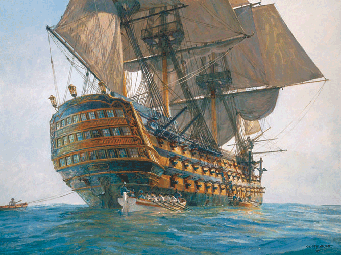 HMS Victory - 100-gun ship