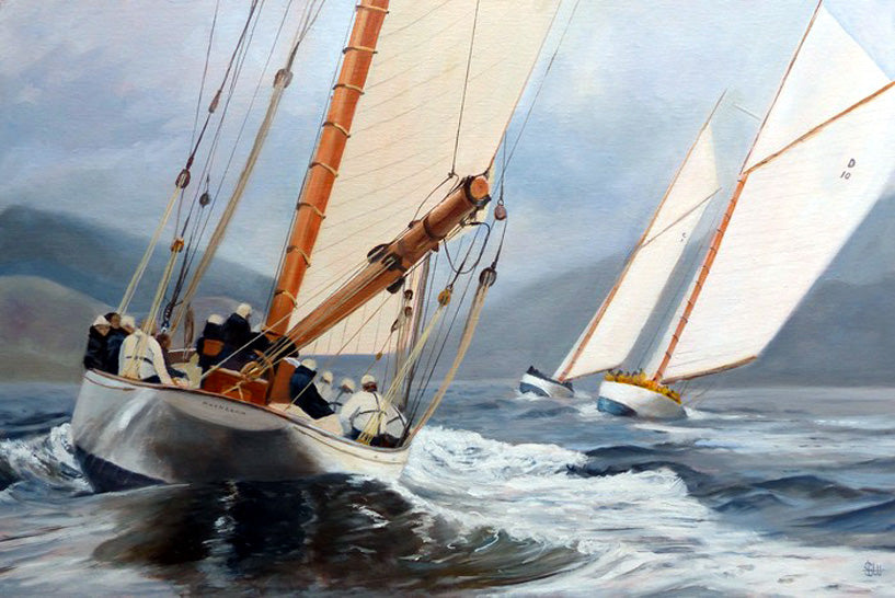 Fife Regatta Moonbeam, Mariquita & The Lady Anne - Sheena Bevis-White
